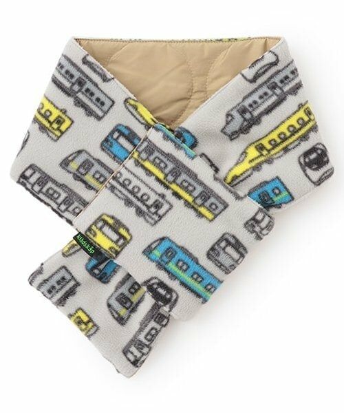 kladskap / クレードスコープ マフラー・ショール・スヌード・ストール | 電車リバーシブルマフラー | 詳細2