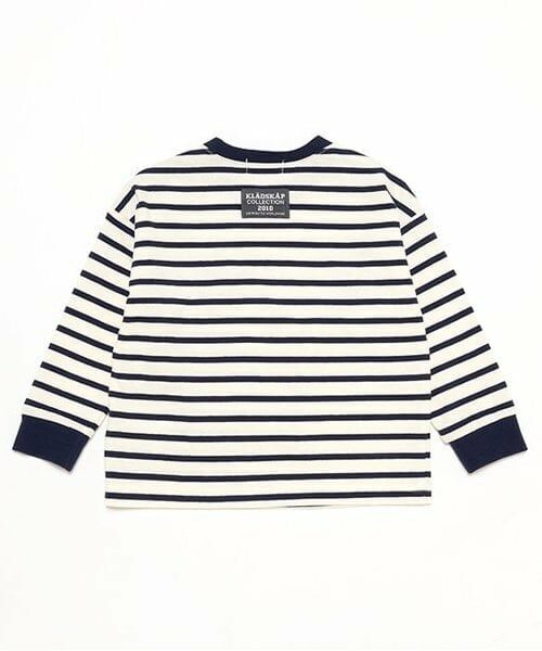 kladskap / クレードスコープ Tシャツ | 男児ボーダー長袖Tシャツ | 詳細1