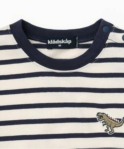 kladskap / クレードスコープ Tシャツ | 男児ボーダー長袖Tシャツ | 詳細2