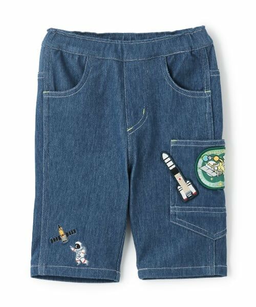 kladskap / クレードスコープ ショート・ハーフ・半端丈パンツ | 6分丈パンツ【JAXA LABEL】（紺）