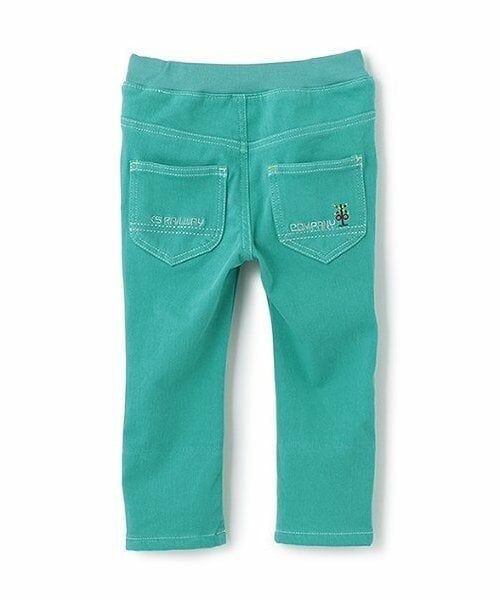 kladskap / クレードスコープ その他パンツ | 電車刺しゅうロング丈ストレートパンツ | 詳細1