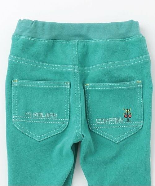 kladskap / クレードスコープ その他パンツ | 電車刺しゅうロング丈ストレートパンツ | 詳細10