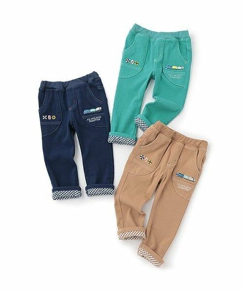 kladskap / クレードスコープ その他パンツ | 電車刺しゅうロング丈ストレートパンツ | 詳細12