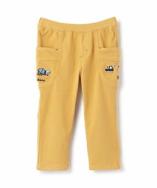 kladskap / クレードスコープ その他パンツ | 働く車ロング丈ストレートパンツ（カラシ）