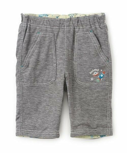 kladskap / クレードスコープ その他パンツ | 宇宙6分丈リバーシブルパンツ(トップ グレー)