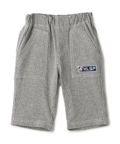 kladskap / クレードスコープ その他パンツ | ワンポイント刺しゅうストライプ6分丈パンツ