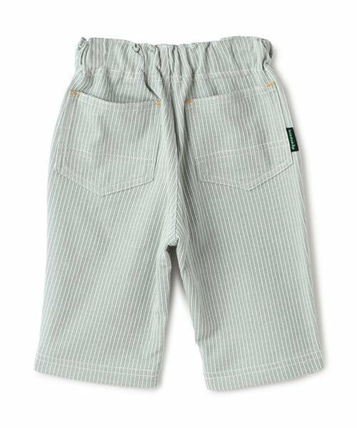 kladskap / クレードスコープ その他パンツ | ワンポイント刺しゅうストライプ6分丈パンツ | 詳細1