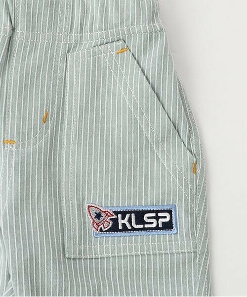 kladskap / クレードスコープ その他パンツ | ワンポイント刺しゅうストライプ6分丈パンツ | 詳細4