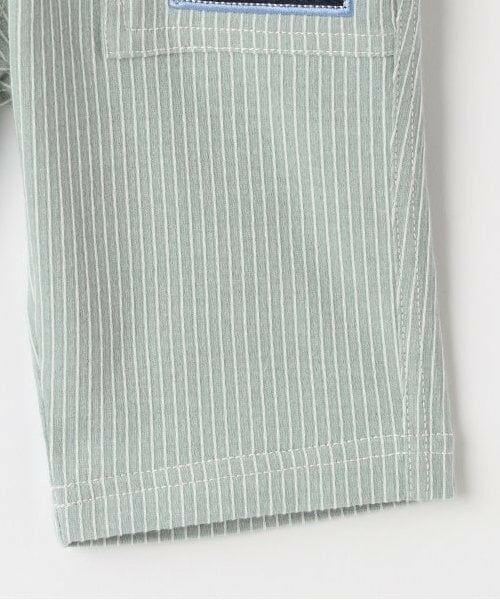 kladskap / クレードスコープ その他パンツ | ワンポイント刺しゅうストライプ6分丈パンツ | 詳細5