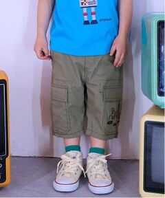 kladskap / クレードスコープ その他パンツ | 車と街刺しゅう6分丈カーゴパンツ