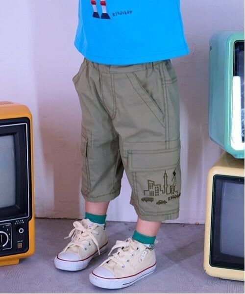 kladskap / クレードスコープ その他パンツ | 車と街刺しゅう6分丈カーゴパンツ | 詳細15