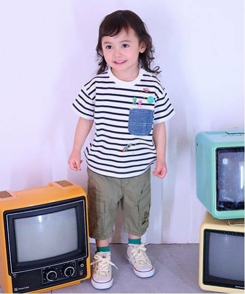 kladskap / クレードスコープ その他パンツ | 車と街刺しゅう6分丈カーゴパンツ | 詳細17