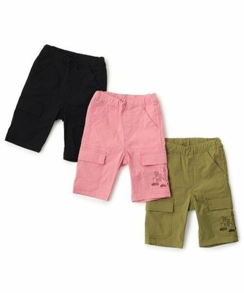 kladskap / クレードスコープ その他パンツ | 車と街刺しゅう6分丈カーゴパンツ | 詳細9