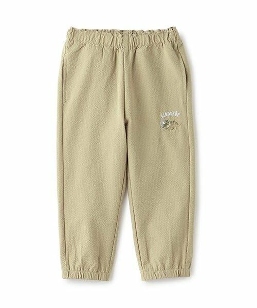 kladskap / クレードスコープ その他パンツ | 恐竜ワンポイントロング丈ジョガーパンツ(ベージュ)