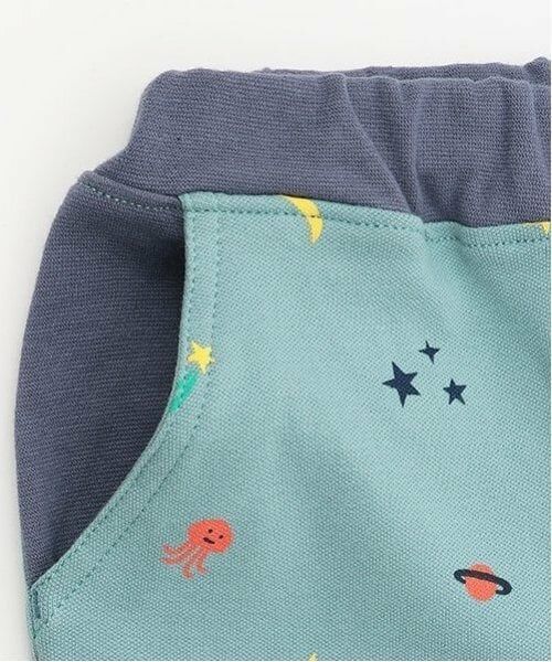 kladskap / クレードスコープ ショート・ハーフ・半端丈パンツ | 宇宙柄6分丈パンツ | 詳細5