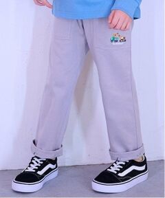 kladskap / クレードスコープ その他パンツ | 働く車/重機刺しゅうロング丈レギパン