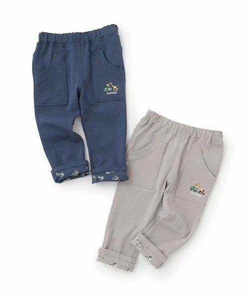 kladskap / クレードスコープ その他パンツ | 働く車/重機刺しゅうロング丈レギパン | 詳細9