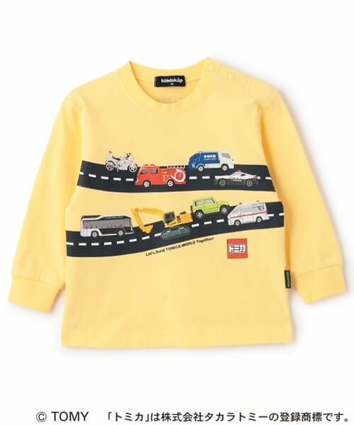 kladskap / クレードスコープ Tシャツ | 【トミカ】長袖Tシャツ（黄）
