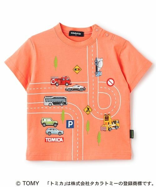kladskap / クレードスコープ Tシャツ | 【トミカ】半袖Tシャツ（サーモン ピンク）
