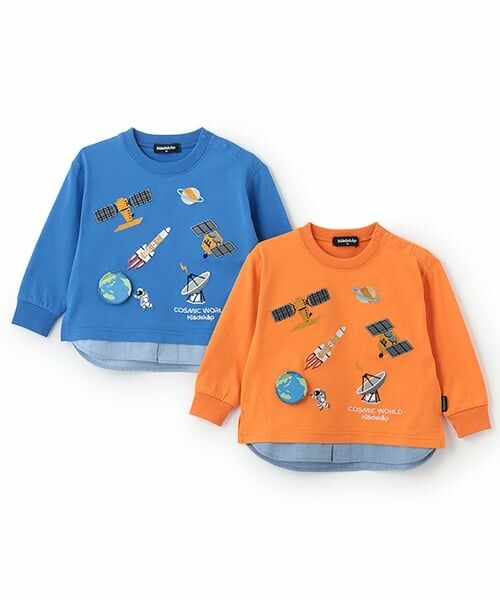 kladskap / クレードスコープ Tシャツ | 裾別布長袖Tシャツ【JAXA LABEL】 | 詳細10