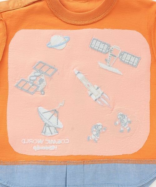 kladskap / クレードスコープ Tシャツ | 裾別布長袖Tシャツ【JAXA LABEL】 | 詳細4