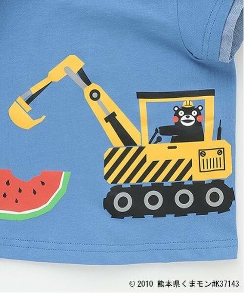 kladskap / クレードスコープ Tシャツ | 【くまモン】スイカ重機半袖Tシャツ | 詳細5