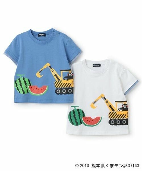 kladskap / クレードスコープ Tシャツ | 【くまモン】スイカ重機半袖Tシャツ | 詳細9