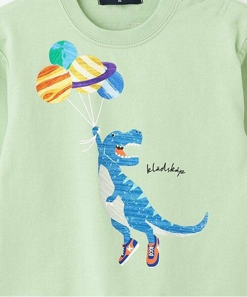 kladskap / クレードスコープ Tシャツ | 風船ザウルス長袖Tシャツ | 詳細3