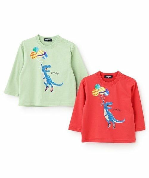kladskap / クレードスコープ Tシャツ | 風船ザウルス長袖Tシャツ | 詳細7