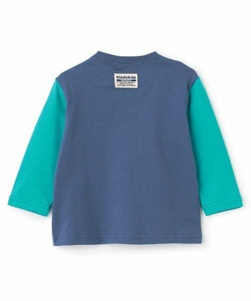kladskap / クレードスコープ Tシャツ | 働く車袖配色長袖Tシャツ | 詳細1