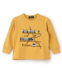 kladskap / クレードスコープ Tシャツ | 電車マップ長袖Tシャツ