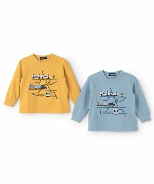 kladskap / クレードスコープ Tシャツ | 電車マップ長袖Tシャツ | 詳細10