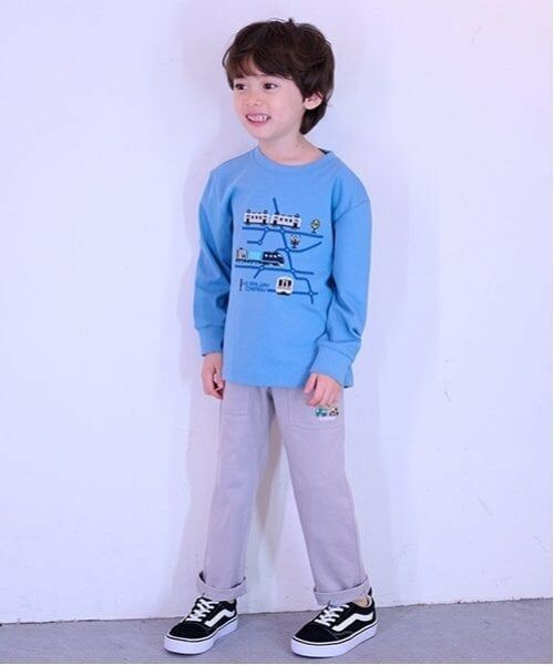 kladskap / クレードスコープ Tシャツ | 電車マップ長袖Tシャツ | 詳細16