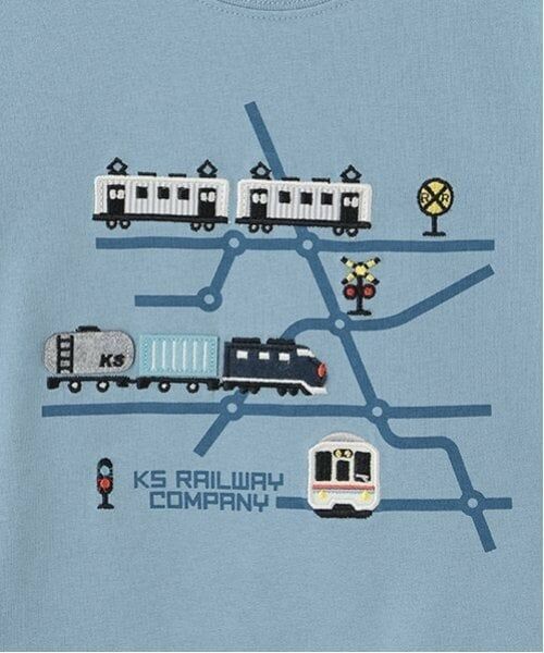 kladskap / クレードスコープ Tシャツ | 電車マップ長袖Tシャツ | 詳細5