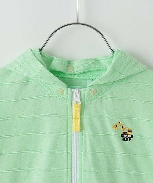 kladskap / クレードスコープ パーカー | 重機ワンポイントジップパーカ | 詳細2