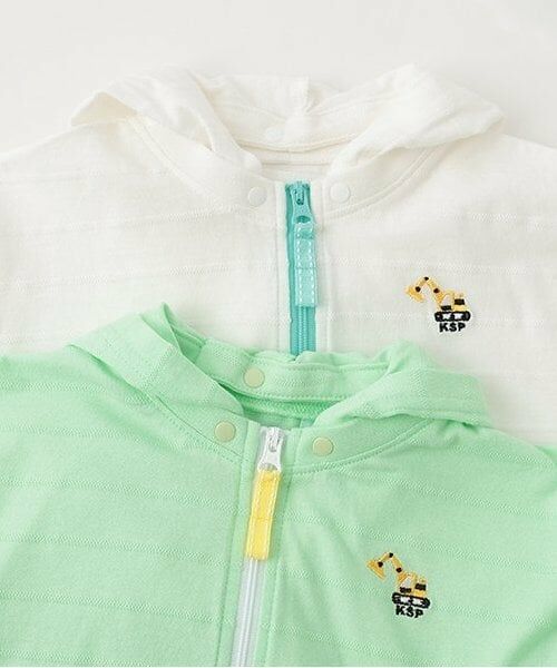kladskap / クレードスコープ パーカー | 重機ワンポイントジップパーカ | 詳細6