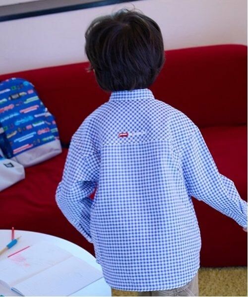 kladskap / クレードスコープ シャツ・ブラウス | 電車バンドカラー長袖シャツ | 詳細11