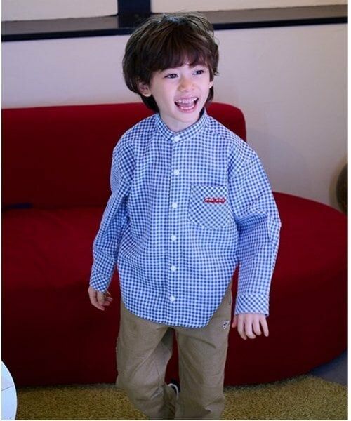 kladskap / クレードスコープ シャツ・ブラウス | 電車バンドカラー長袖シャツ | 詳細12