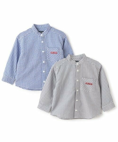 kladskap / クレードスコープ シャツ・ブラウス | 電車バンドカラー長袖シャツ | 詳細8