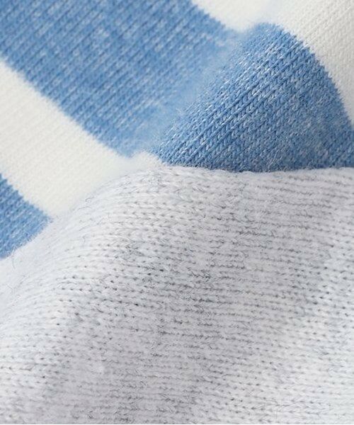 kladskap / クレードスコープ Tシャツ | 働く車アップリケ袖ボーダー長袖Tシャツ | 詳細8