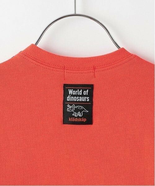 kladskap / クレードスコープ Tシャツ | 恐竜アップリケ長袖Tシャツ | 詳細6