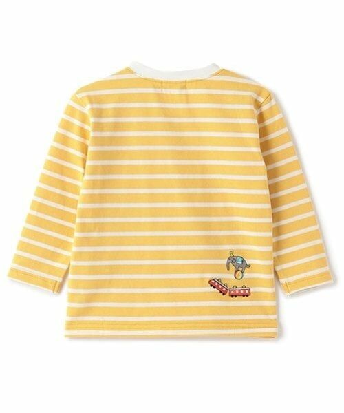 kladskap / クレードスコープ Tシャツ | ポケットからロボットボーダー長袖Tシャツ | 詳細1