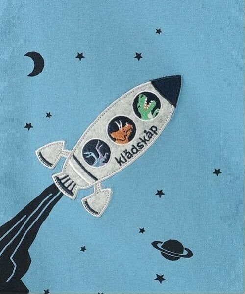 kladskap / クレードスコープ Tシャツ | 宇宙と恐竜半袖Tシャツ | 詳細5