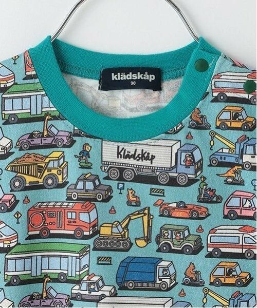 kladskap / クレードスコープ Tシャツ | 乗り物総柄半袖Tシャツ | 詳細2
