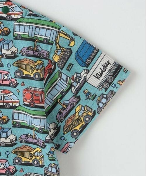 kladskap / クレードスコープ Tシャツ | 乗り物総柄半袖Tシャツ | 詳細3