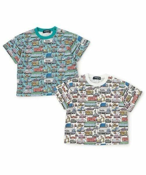 kladskap / クレードスコープ Tシャツ | 乗り物総柄半袖Tシャツ | 詳細6