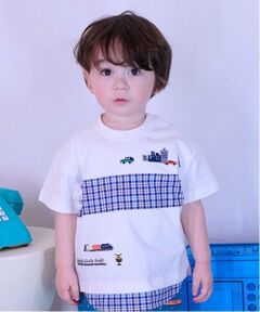 kladskap / クレードスコープ Tシャツ | 【人気商品のため再入荷】乗り物異素材切替半袖Tシャツ