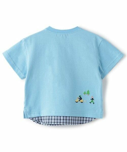 kladskap / クレードスコープ Tシャツ | 【人気商品のため再入荷】乗り物異素材切替半袖Tシャツ | 詳細1