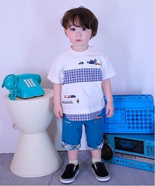 kladskap / クレードスコープ Tシャツ | 【人気商品のため再入荷】乗り物異素材切替半袖Tシャツ | 詳細16