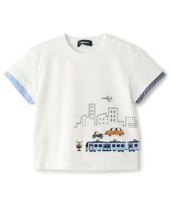 kladskap / クレードスコープ Tシャツ | 乗り物と街半袖Tシャツ